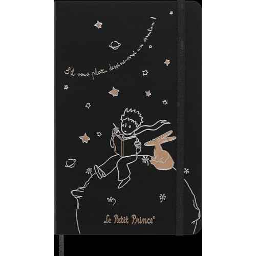 Moleskine Limited Edition Le Petit Prince Notebook, Large, Ruled, Black, Hard Cover (5 x 8.5)