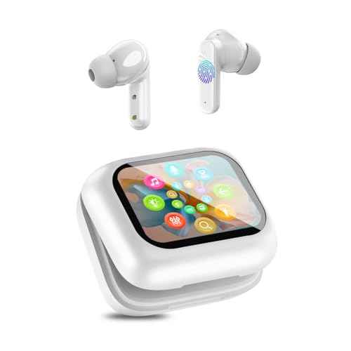 AI Translation Earbuds Real Time - 5 in 1 Translator Earbuds with ANC ENC Noise Cancelling, Supporting 144 Languages & Accents, Ideal Translation Headphones for Travel, Business, and Learning
