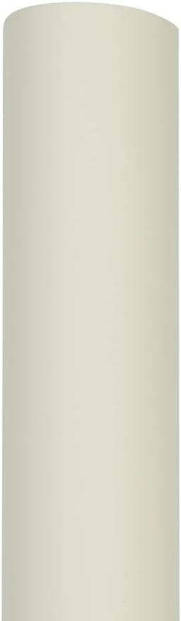 JAM Paper Gift Wrap - Matte Wrapping Paper - 26.3 Sq Ft (17 in x 18 Ft) - Matte Ivory - Roll Sold Individually