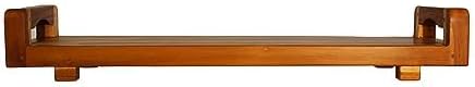EcoDecors, 29 inch, with LiftAid Handles, Bath Tray for Tub, Bath Tub Tray Wood, Bathtub Table, Caddy for Bathtub in Natural Teak
