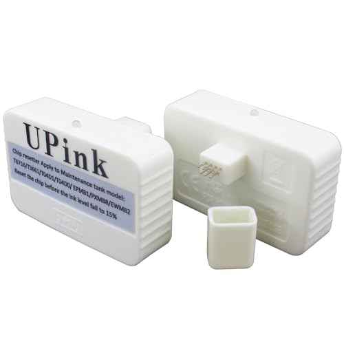 UPink 04D1 Maintenance Box chip Resetter Compatible for ET-2980 ET-3700 ET-3710 ET-3750 ET-3830 ET-3850 ET-4700 M1170 M2170 ST-C4100 ST-M1000 XP-5100 XP-5200 WF-2860 WF-2960 L14150 L11050