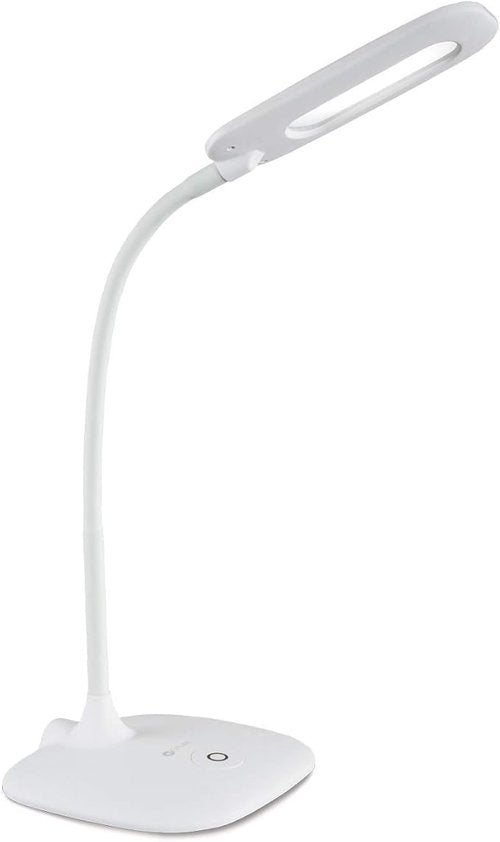 OttLite ClearSun LED Desk Lamp - Energy Efficient Natural Daylight - 3 Brightness Settings & Adjustable Neck