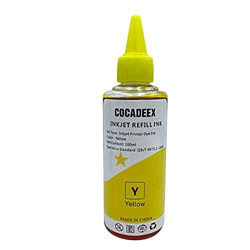 COCADEEX 500ml Ink Refill Kit Works with PG-285XL CL-286XL Ink Cartridges,Compatible with PIXMA TS7720 TS7722 TR7820 Printer