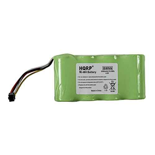 HQRP 3500mAh Extended Battery Works with FLUKE 120 123 124 125 Scopemeter Test Tool, 43 43B Power Quality Analyzers B11483 BP120 BP130
