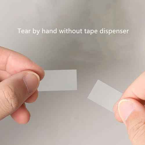 Invisible Tape, Writable Tape Repairing Tape Wall Safe Tape Gift Wrap Tape, 12 Rolls