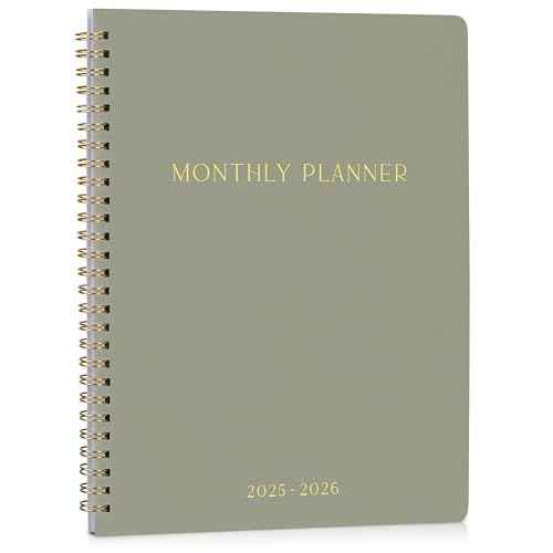 Beautiful 2025-2026 Monthly Planner and Calendar Book - Aesthetic To Do List Notebook For Women to Easily Organize Your Tasks and Boost Productivity - Runs From April 2025 Until December 2026