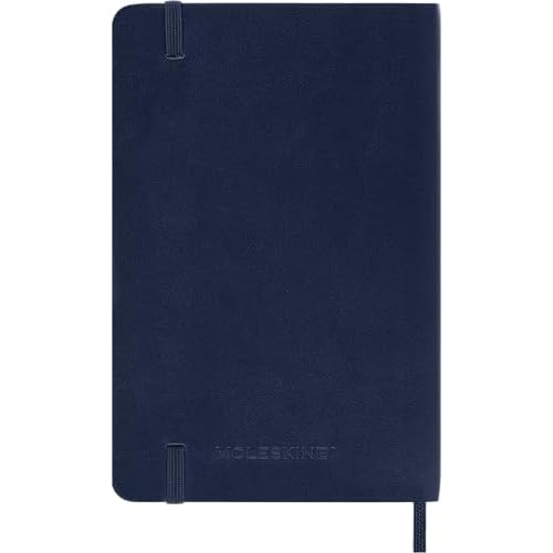 Moleskine Classic 12 Month 2026 Weekly, Soft Cover, Pocket (3.5" x 5.5"), Sapphire Blue, 144 pages