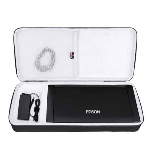 Mchoi Hard Portable Case Compatible with Epson Workforce WF-100 / WF-110 Wireless Mobile Printer, Case Only (Grey)