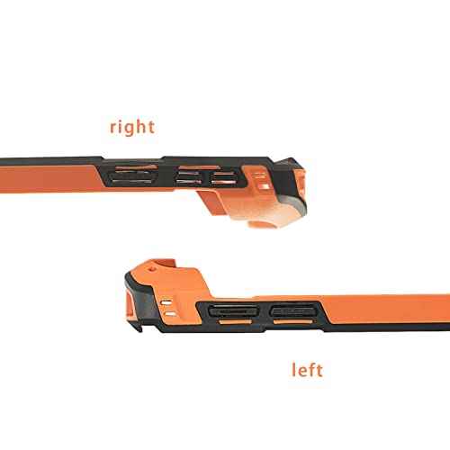 LANADO Protective Case Cover with Handstrap Rugged Boot Carrying Case for Zebra TC51 TC510K TC52 TC56 TC57 Rugged Bumper Case Armor Designed for Zebra Protection Tough Shock Proof,Orange