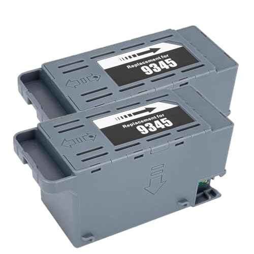 9345 Ink Maintenance Box Replacement Compatible with C-9345 for WF-7840 ET-16650 ET-16600 ET-8550 ET-5850 ET-5880 ET-8500 WF-7820 WF-7310 ET-5800 EC-C7000 ST-C8000 ST-C8090 Printers (2-Pack)