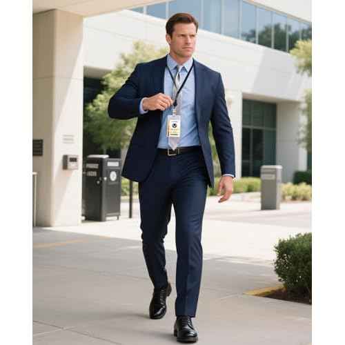Lanyards for Id Badges Black Lanyards for Cruise Ship Cards Lanyard with Clear Id Holder (3Pcs)