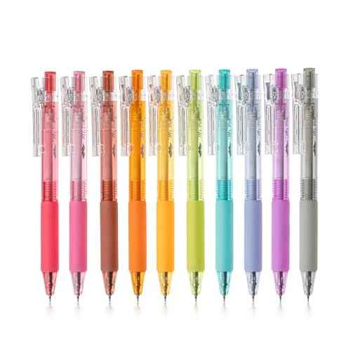 Mr. Pen- Retractable Gel Pens, 10 Pack, Candy Colors, Fast Dry, Gel Pens Fine Point 0.5mm, Retractable Pen, Cute Pen