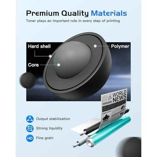 GPC Image Compatible 137 Toner Cartridges Replacement for Canon 137 Black Toner Cartridge 137 CRG137 to Use with Imageclass D570 MF230 MF232w MF240 MF242dw MF216n MF236n (2 Pack, 137 Black Toner)