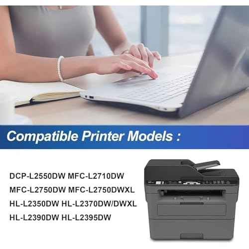 770 760 730 Toner Cartridge Replacement Compatible for Brother Printer MFC-L2710DW MFC-L2750DW HL-L2350DW HL-L2395DW DCP-L2550DW (TN760£¨3000 Pages£©)