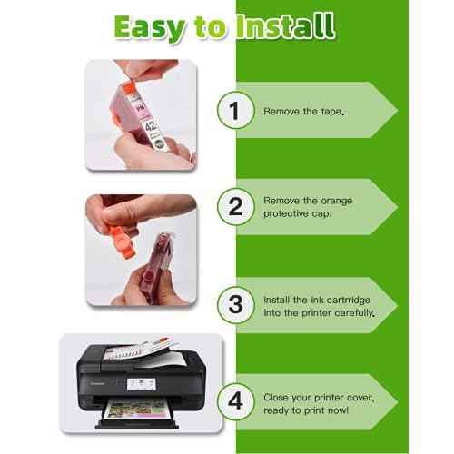 CLI 42 Ink Cartridges 8 Color Compatible for Canon 42 CLI-42 CLI42 CLI 42 Ink Value Pack for PIXMA Pro-100 Pro -100S Printers (Canon Pro 100 Ink Cartridges 9-Pack)