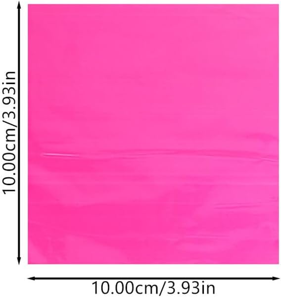 SOLUSTRE 84 Sheets Colored Cellophane Sheets Colors Multi-colored Transparent Wrapping Film for DIY Crafts Candy Handmade Decorations