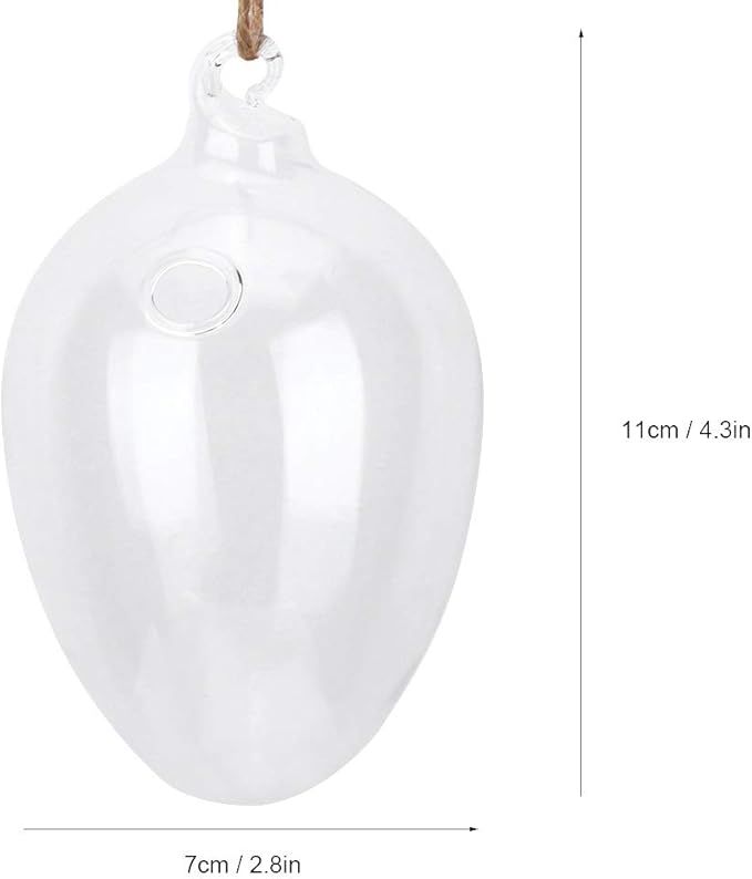 Glass Vase Transparent Hanging Hydroponic Plants Planter Home Decor for Bedroom Living Room