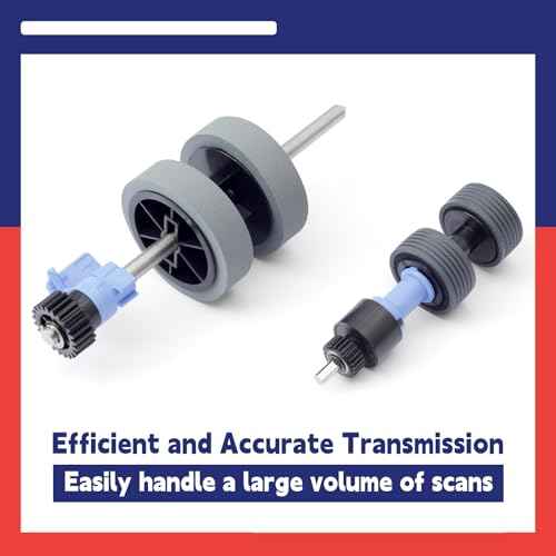 B12B819031 Scanner Exchange Roller Kit Replacement for Epson DS-530 ES-400 ES-500W ES-865 FF-680W DS-570W DS-575 DS-770 DS-780 DS-870 DS-970 DS-975 Replace B12B819041
