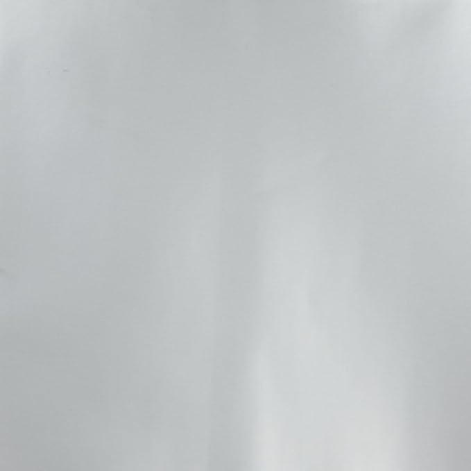 JAM Paper Gift Wrap - Matte Wrapping Paper - 52.6 Sq Ft Total (17 in x 18 Ft Each) - Matte Silver Foil - 2 Rolls/Pack