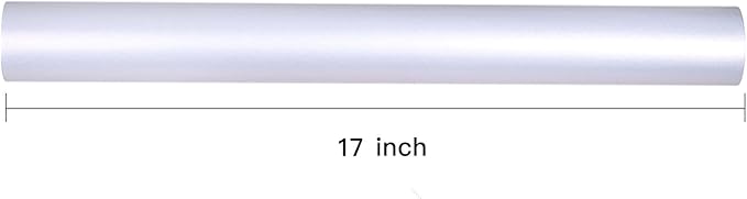 RUSPEPA White Matte Wrapping Paper - Solid Color Pearly - luster Paper Perfect for Wedding, Birthday, Christmas, Baby Shower -17 Inches X 32.8 Feet
