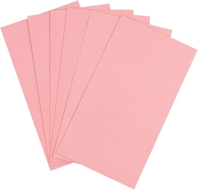 JAM Paper Gift Wrap - Matte Wrapping Paper Sheets - 30" x 20" Per Sheet (25 Sq Ft Total) - Matte Baby Pink - 6 Sheets/Pack