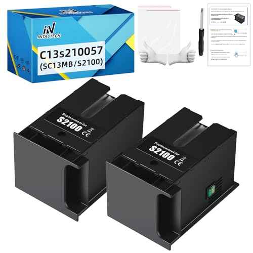 C13S210057 Maintenance Box Tank (C13S210057 / SC13MB / S2100) Replacement for SureColor F570 F571 T2170 T3170 T5170 Printer 2-Pack