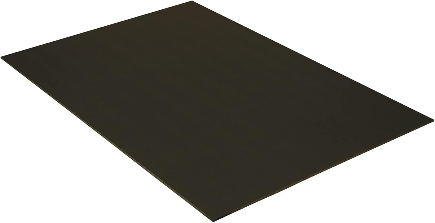 UCreate Foam Board - Black-On-Black, 20" x 30" | Pack of 10 Durable Sheets