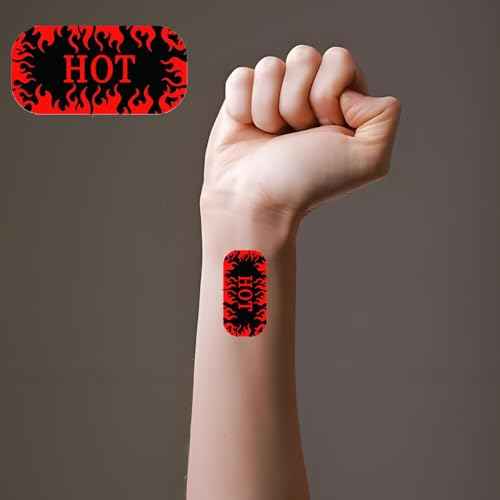 Hot Stickers Labels 0.75¡¿1.5 inch Shop Labels for Supermarkets, Convenience Stores, Coffee Shops and Food establishments(500 Pcs/Roll)