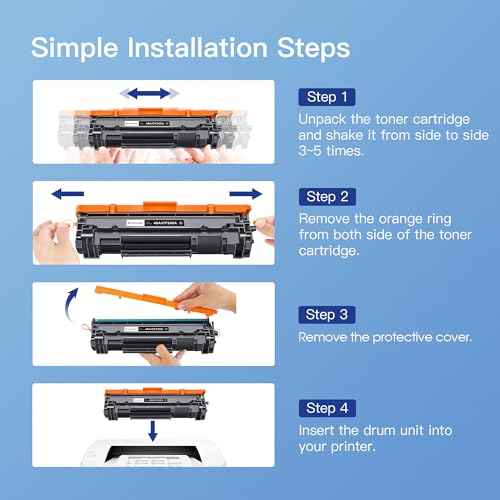 GPC Image 48A Toner Cartridge Replacement for 48A Toner Cartridge Black CF248A Compatible for Pro M15w M29w M30w M31w MFP M28w M16w Printer Toner, 2 Pack