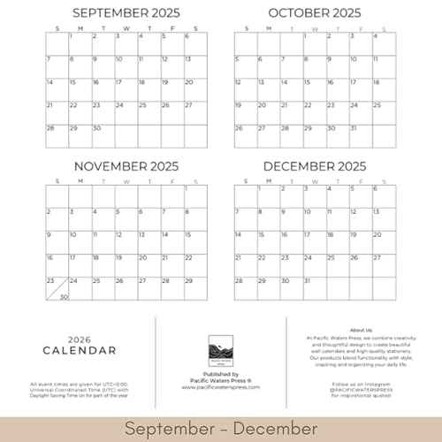 2026 Flowers Wall Calendar 12 Month | 12" x 24" Open | Giftable | Nature Calendar 2026 | Thick & Sturdy Paper for Calendar Organizing & Planning | Pacific Waters Press (Flowers)