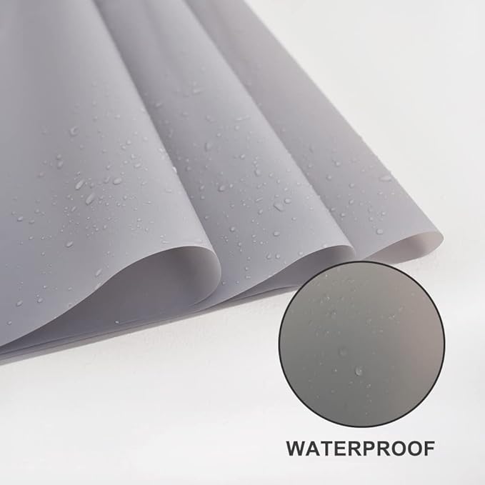 BEISHIDA 20 PCS Grey Floral Wrapping Paper-Matte Waterproof Flower Wrapping Paper Bouquet for Florist Supplies, DIY Crafts, Gift Packaging, Wedding, Birthday Gift