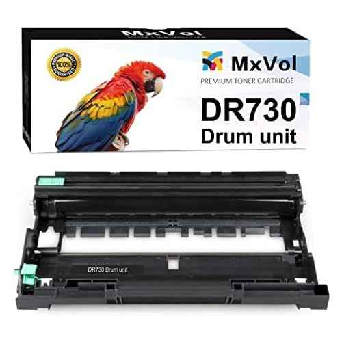 MxVol Compatible DR730 Drum Replacement for Brother DR730 DR-730 Drum Unit for Brother Printer HL-L2325DW HL-L2350DW HL-L2390DW HL-L2395DW MFC-L2710DW MFC-L2717DW MFC-L2750DW DCP-L2550DW (Drum ONLY)