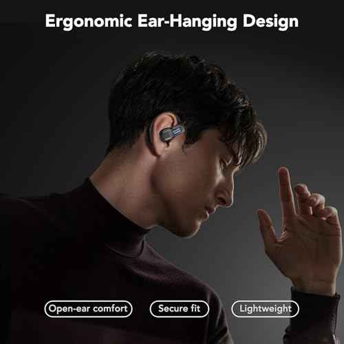 ERAZER X8 AI Language Translation Earbuds, Real-Time Translator Earbuds for 135 Languages, 3-in-1 Two-Way Translation Device with APP for iOS&Android, Translation Headphones for Travel Business