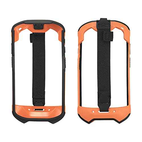 IYOUBOL Protective Cover Bumper Case Rugged Boot with Hand Strap for Zebra TC51 TC510K TC52 TC56 TC57 Orange