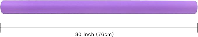 RUSPEPA 30"x 393"(32.8') Dark Purple Kraft Wrapping Paper Large Jumbo Roll, Recyclable Purple Gift Wrap Paper for Birthday Gift Wrapping, Table Covering, Kids Art Crafting, Bouquet Flower, 80GSM
