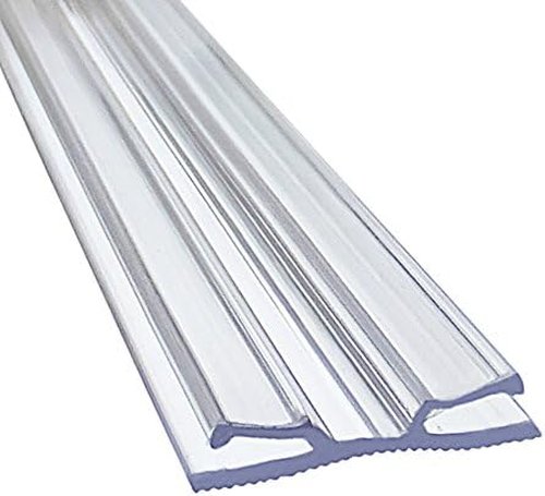 Sign Letter Depot | Flexible Letter Track - Durable Polycarbonate, 1" H x 90" L, Transparent Finish