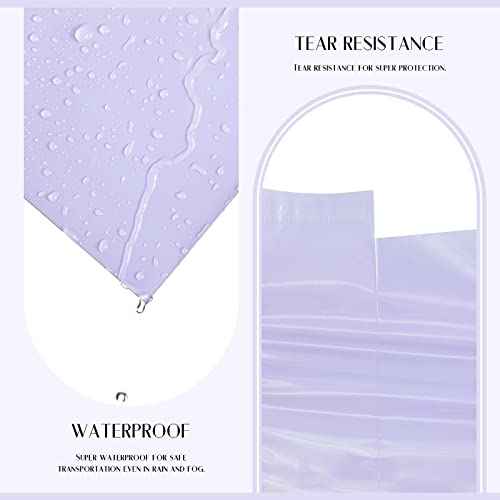 Metronic Large Poly Mailers 14.5x19 50PC, Waterproof Shipping Bags for Clothing, Tear-resistant Mailers Poly Bags for Small Business Suppliers, Strong Ahensive Self Seal Mailing Bags in Lilac Purple