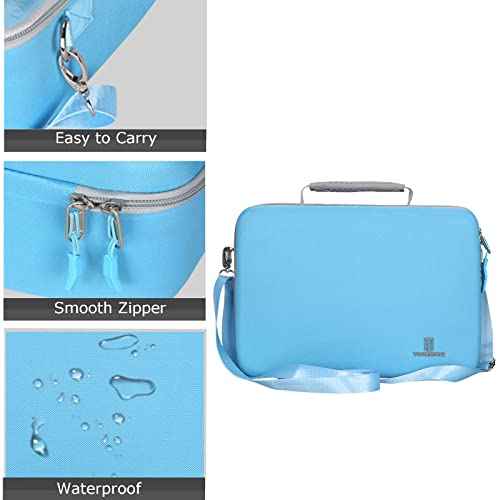 Hard Document Scanner Carrying Case for Plustek Photo Scanner - ephoto Z300, Scan 4x6 Photo in 2sec, Auto Crop and Deskew CCD Sensor, Protective Carrying Storage Bag