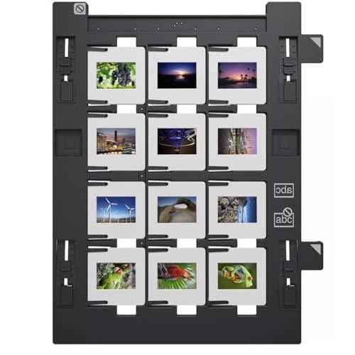Upgraded 12 Holes 35mm Photo Negative Slide Holder for Perfection V800 V850 V700 V750 Scanner