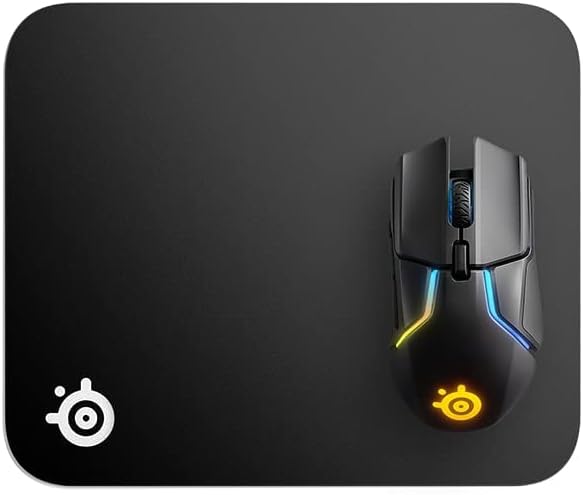 SteelSeries QcK Gaming Mouse Pad - Small Cloth Design - Perfectly Optimized for Gaming Sensors