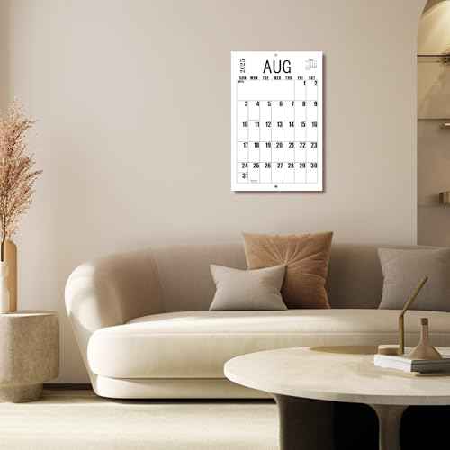 Large Wall Calendar 2025-2026, Big Grid Jumbo Calendar 23 x 15 Inches Runs From Now to Dec 2026, Large Print Wall Calendar Perfect for Planning, Organizing, and Scheduling Your Life