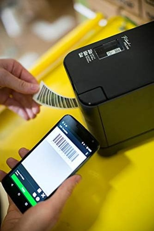 Brother P-Touch PT-P950NW Label Printer - Industrial Network Design, Wi-Fi & Bluetooth, Up to 36mm Labels