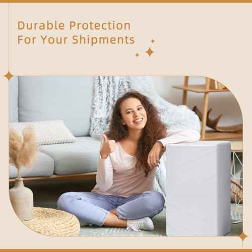 Fuxury Extra Large Poly Mailers 24x36" 25 Pcs,XXL Shipping Bags Bulk for Clothing,Strong Adhesive Packaging Shipping Envelopes,Big Plastic Postal Mailing Bag for Storage Business(White)
