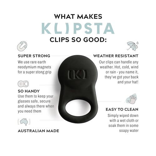 SPEX Glasses Clips - Perfect Holiday Gift & Christmas Stocking Stuffer - Magnetic Glasses Holder for Clothes