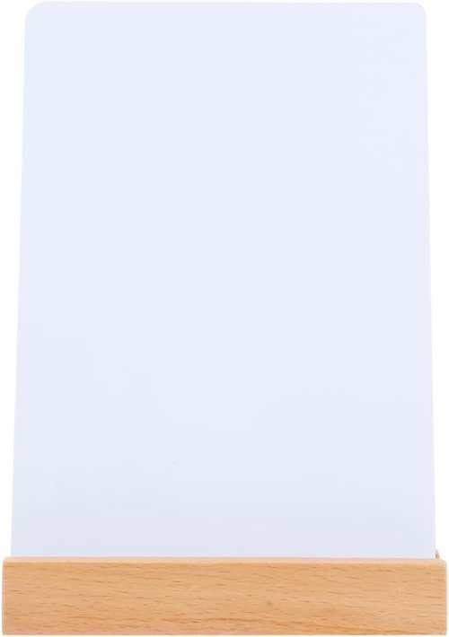 IMIKEYA Portable Desktop Dry Erase Whiteboard - Versatile Stand for Home, Office & School Use
