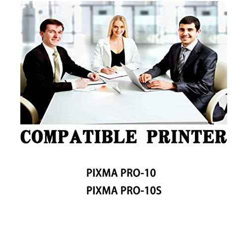 EP Compatible Ink Cartridge Replacement for Canon PGI72, PBK, MBK, C, M, Y, PC, PM, R, GY, CO, 10 Pack