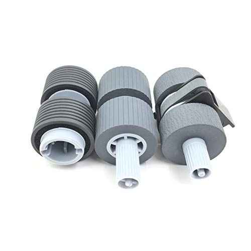 PA03338-K011 PA03576-K010 Scanner Pick Pickup Roller Brake Roller Compatible with fi-6670 fi-6670A fi-6770 fi-6770A fi-5650C fi-5750C