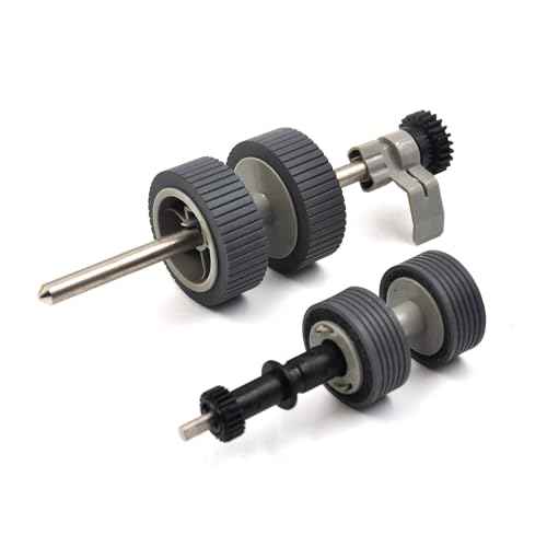Scanner Exchange Roller Kit Compatible with Fujitsu Scanner Fi-6130 Fi-6130Z Fi-6230 Fi-6140 Fi-6240 Fi-6125 Fi-6225, PA03540-0001 PA03540-0002 Pick Roller