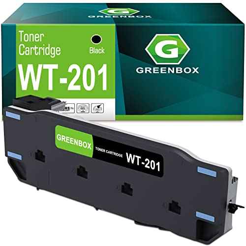 GREENBOX WT-201 Waste Toner Box Compatible for Canon imageRUNNER Advance C250 C250if C255,C256 C350 C356 ImageClass MF810, MF820 Printers,1 Pack WT201 FM0-0015 FM00015 WT-A3 Waste Toner (Black)