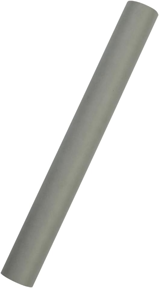 JAM Paper Gift Wrap - Matte Wrapping Paper - 26.3 Sq Ft (17 in x 18 Ft) - Matte Grey - Roll Sold Individually